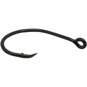 Eagle Claw L197BKGH-6/0 Lazer Circle Offset Hook, Size 6/0, Black, Per 5