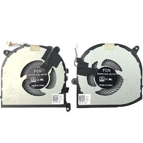 New CPU & GPU Cooling Fan for Dell XPS 15 9560 Compatible Part Number: 0VJ2HC CN-0VJ2HC 0TK9J1 CN-0TK9J1 Pair Fan
