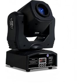 Stage Lights Moving Head Light 8 Gobos 8 Colors 11 Channels LED 60W Spotlight DMX 512 with Sound Activated for Wedding DJ Party Stage Lighting