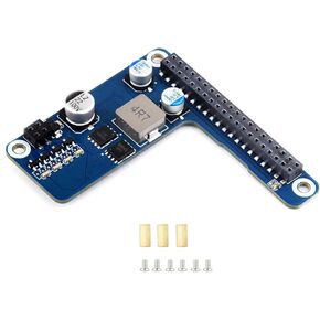 waveshare PoE HAT (G) for Raspberry Pi 5,Power Over Ethernet HAT (G) Expansion Board, IEEE 802.3af/at Network Standard,Compatible with Raspberry Pi 5 Official Case,5V 5A Output