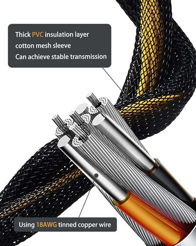 COMeap 8 Pin PCIe Splitter Cable, GPU VGA PCIe Female to Dual 8 Pin (6+2) Male PCI Express Power Adapter Braided Extension 9 inches (23cm) in Kuwait