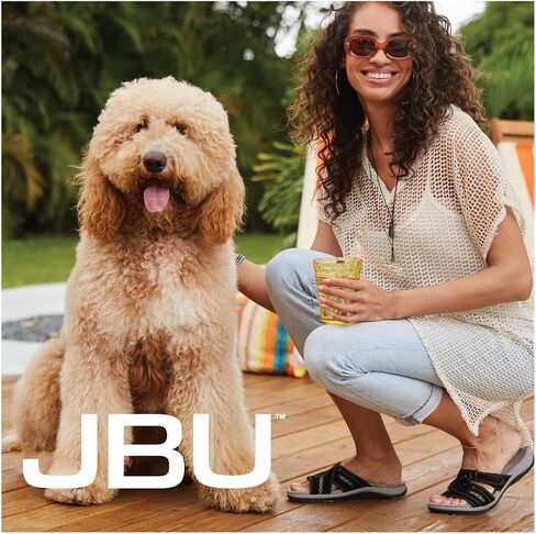 صندل مسطح كلاسيكي مريح للنساء من JBU من Jambu، مقاس 9 in Saudi Arabia