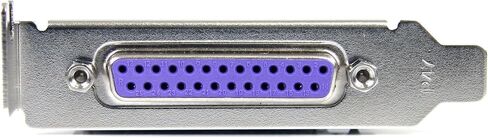 StarTech.com 1 Port PCI Express Low Profile Parallel Adapter Card - SPP/EPP/ECP Parallel Card (PEX1PLP) in Saudi Arabia