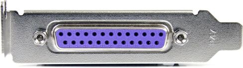 StarTech.com 1 Port PCI Express Low Profile Parallel Adapter Card - SPP/EPP/ECP Parallel Card (PEX1PLP) in Saudi Arabia