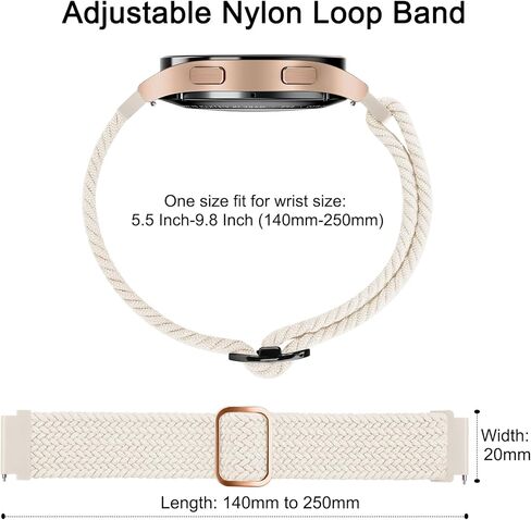 أشرطة Vanjua متوافقة مع Garmin Venu 2 Plus / Venu Sq / Venu / Vivoactive 3 Watch Band للنساء والرجال، حزام بديل رياضي من النايلون الناعم لـ Garmin Vivomove Sport، Vivoactive 3 Music، Forerunner 645 / 245 Music Watch الذكية in Saudi Arabia