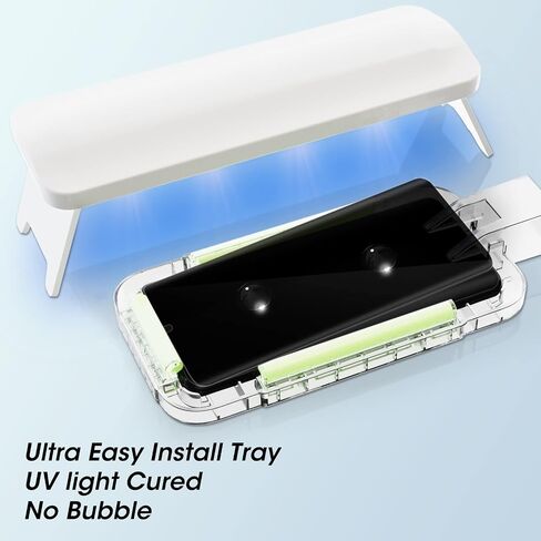 2 Pack Galaxy S23 Ultra Privacy Screen Protector 3D Curved Edge Tempered Glass in Saudi Arabia