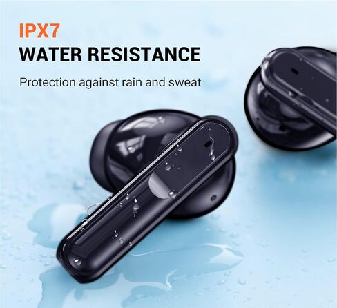 occiam Earbuds Wireless Bluetooth 5.3 Headphones Ear Buds 64H Playback, IPX7 Waterproof, 13mm Drivers with HiFi Sound, in-Ear Earphones for iOS Andriod Cell Phone in Kuwait