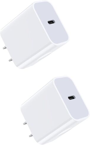 مجموعة شاحن شحن سريع من النوع C مكونة من قطعتين لـ S24/S24 Ultra/A15 5G/Z Flip 5/S24+/S23 FE/S22/S21/S20/Z Fold 5/A14/A53/A73/A03s/A23، صندوق شاحن 20 وات يو اس بي سي in Kuwait