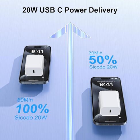 مجموعة شاحن شحن سريع من النوع C مكونة من قطعتين لـ S24/S24 Ultra/A15 5G/Z Flip 5/S24+/S23 FE/S22/S21/S20/Z Fold 5/A14/A53/A73/A03s/A23، صندوق شاحن 20 وات يو اس بي سي in Kuwait