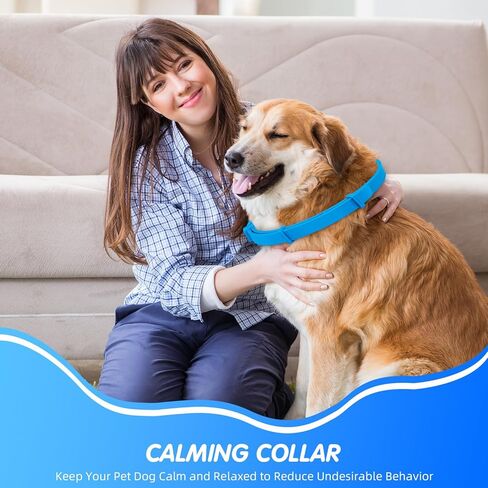 G · PEH Calming Collar for Dogs, Pheromone Collar for Dogs, Anxiety Relief for Pets, 60-Day Long Calming Effect, Relief Anxiety Stress Separation - Suitable for Small, Medium, and Large Dogs, 4 Pack in Kuwait