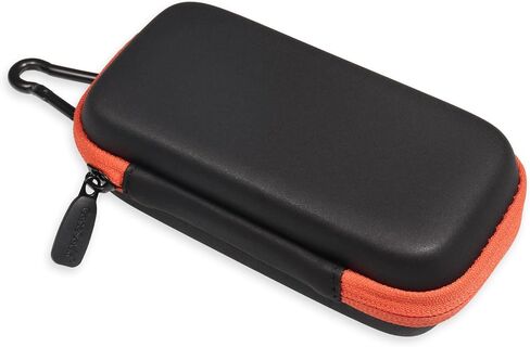 حافظة سماعات أذن مفتوحة من CaseSack لسماعات Oladance OWS 2، OWS 1 مفتوحة الأذن (غير مناسبة لعلبة الشاحن) (أسود مع سحاب برتقالي) in Saudi Arabia