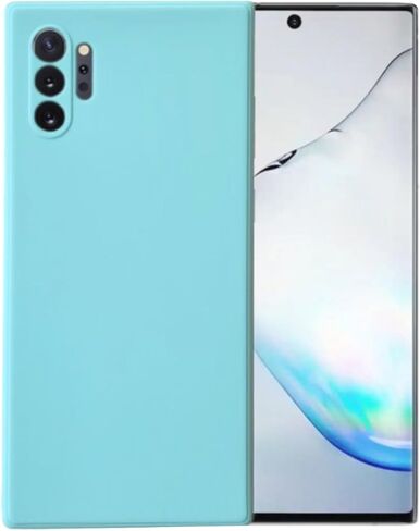 Compatible with Samsung Galaxy Note 10 Plus or Note 10 Plus 5G Soft Liquid Silicone Gel Cell Phone Mobile Basic Back Case Cover (Lavender Purple) in Saudi Arabia