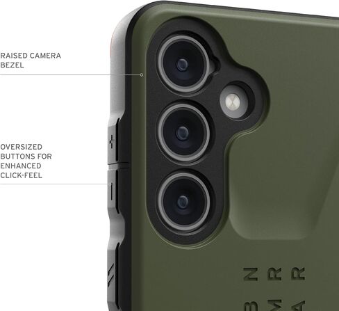 URBAN ARMOR GEAR UAG مصمم لهاتف Samsung Galaxy S24 مقاس 6.2 بوصة من ألياف الكربون Monarch، غطاء واقٍ متين مقاوم للسقوط والصدمات ومقاوم للانزلاق in Kuwait