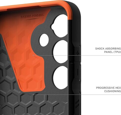 URBAN ARMOR GEAR UAG مصمم لهاتف Samsung Galaxy S24 مقاس 6.2 بوصة من ألياف الكربون Monarch، غطاء واقٍ متين مقاوم للسقوط والصدمات ومقاوم للانزلاق in Kuwait