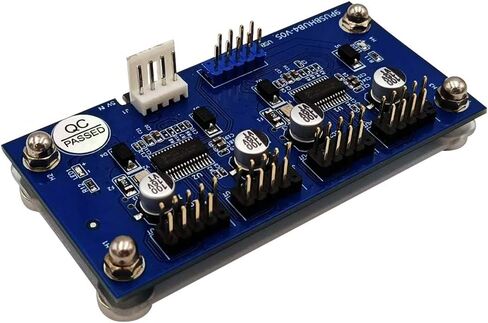 9Pin USB رأس ذكر 1 إلى 4 أنثى تمديد كابل بطاقة اللوحة الأم 9-Pin USB 2.0 HUB 2 إلى 8-Port USB 2.0 Hub مع طاقة إضافية وقاعدة مغناطيسية in Kuwait