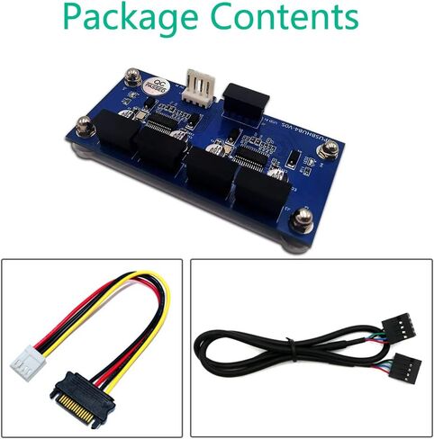 9Pin USB رأس ذكر 1 إلى 4 أنثى تمديد كابل بطاقة اللوحة الأم 9-Pin USB 2.0 HUB 2 إلى 8-Port USB 2.0 Hub مع طاقة إضافية وقاعدة مغناطيسية in Kuwait