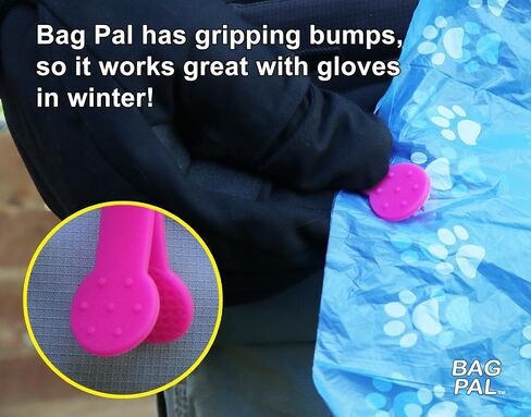 Dog Poop Bag Opener and Grocery Produce Bag Opener - Two Pack - Easily Open Slippery Bags in Saudi Arabia