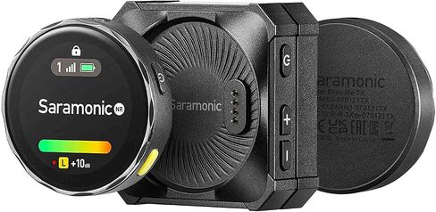 Saramonic BlinkMe U2 Wireless Lavalier Microphone for Android Type C Smartphone iPhone 15 Noise Cancellation, 8h Battery, 328ft Transmission, Wireless Lapel Mic for Live Streaming Video Recording in Saudi Arabia