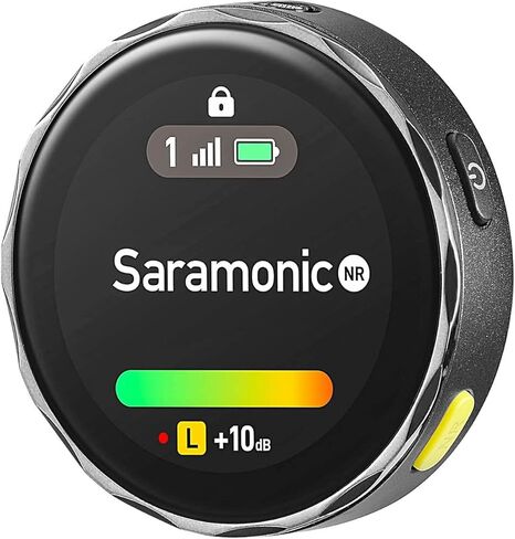 Saramonic BlinkMe U2 Wireless Lavalier Microphone for Android Type C Smartphone iPhone 15 Noise Cancellation, 8h Battery, 328ft Transmission, Wireless Lapel Mic for Live Streaming Video Recording in Saudi Arabia