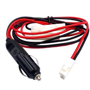 T-Shape 12V DC Car Power Charger Cord,1.5 Meter Mobile Radio Connector Cable with 15A Fuse for CB Mobile Radio