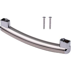 WB15X21101 Microwave Handle Replacement Oven Door Parts Compatible with GE Home Kitchen Appliances and Microwave M4 Screws Universal Reinforced General Electric Accessories Upgraded Version 1 PCS