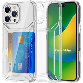 AICase Compatible with iPhone 16 Pro Max Case Clear, Slim Thin Lightweight Transparent [Non-Yellowing] Vibrant Design Protective Phone Case for iPhone 16 ProMax