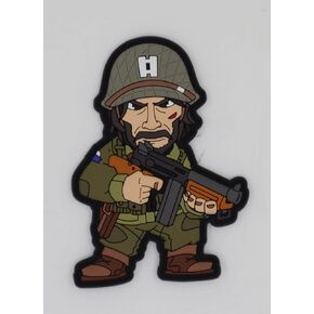 رقعة معنويات الجندي PVC WW2 US GI Brothers مع خطاف in Kuwait