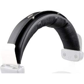 SOULWIT Replacement Headband Pad Kit for Beyerdynamic DT770/DT770M/DT770Pro/DT770 Pro HT/DT 790/DT797/DT880/DT880 Pro/DT880 Pro HT/DT990/DT990 Pro/HS200/HS400/MMX 300 (2nd Generation) - Black