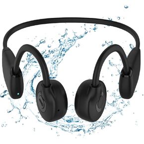 Bone Conduction Headphones Bluetooth 5.3 Open Ear Headphones 30GB MP3 11Hrs Wireless Sports Earphones IPX6 Waterproof Sweatproof Headset Outer Ear Headphones for Running Workouts with Earbuds