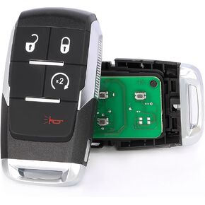 Keyless Entry Smart Remote Key Fob Replacement for Ram 2500, 3500, 4500, 5500 2019 2020 2021 2022 2023 2024 433MHz FCC ID: GQ4-76T, GQ476T, P/N: 68538048AB