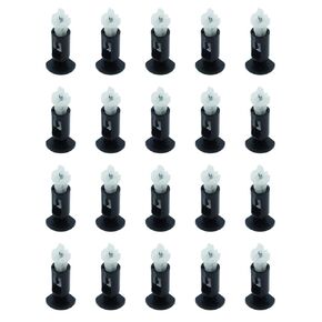 TAODAN 20PCS 40x16.5mm Press Screw Fastener Computer CPU Cooler Plastic Spike Fan Snap Suitable for PC CPU Intel 775 Fan Screw Holder
