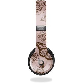 Headphone Skin Compatible with Beats Solo 4 - Butterfly Garden - Premium 3M Vinyl Protective Wrap Decal Cover - Easy to Apply | Crafted in The USA by MightySkins