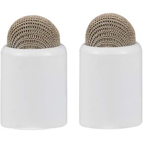 Replacement Stylus Caps for Evach Digital Pens, Magnetic Fabric Pencil Caps, 2 Pack, White