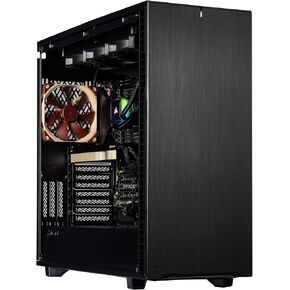 Velztorm Elite Workstation Crux II 24-Core Liquid Cooled 3D Modeling SolidWorks CAD Desktop (AMD Ryzen Threadripper 5965WX, Quadro RTX A6000 48GB, 128GB DDR4, 8TB PCIe SSD + 6TB HDD, Win 11 Pro)