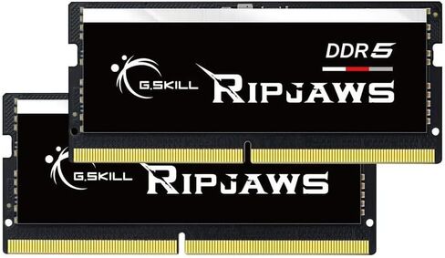 G.Skill RipJaws DDR5 SO-DIMM Series (Intel XMP) 32GB (1 x 32GB) 262-Pin DDR5 5600 CL46-45-45-89 1.10V Single Channel Memory F5-5600S4645A32GX1-RS in Kuwait