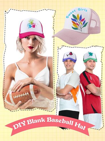12 Pack Adult Mesh Baseball Cap DIY Sublimation Trucker Caps Blank Trucker Hats Bulk Summer Sports Hat for Men Women in Saudi Arabia
