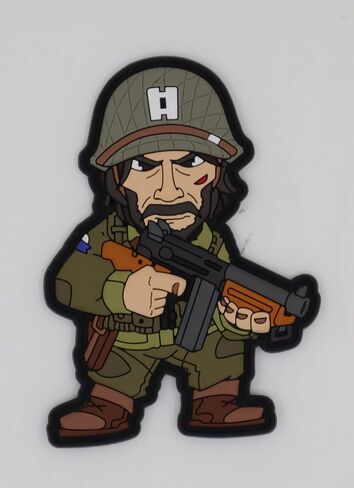 رقعة معنويات الجندي PVC WW2 US GI Brothers مع خطاف in Kuwait