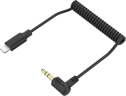 comica CVM-D-SPX 3.5mm TRS to 3.5mm TRRS Audio Adapter Cable for All Microphones with 3.5mm(TRS) Audio Output Plug in Saudi Arabia