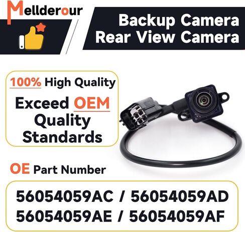 Backup Camera Rear View Camera Compatible with Dodge Dart 2013-2016.Replaces# 56038990AA, 1WY78GW7AA. in Saudi Arabia