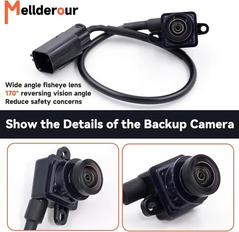 Backup Camera Rear View Camera Compatible with Dodge Dart 2013-2016.Replaces# 56038990AA, 1WY78GW7AA. in Saudi Arabia