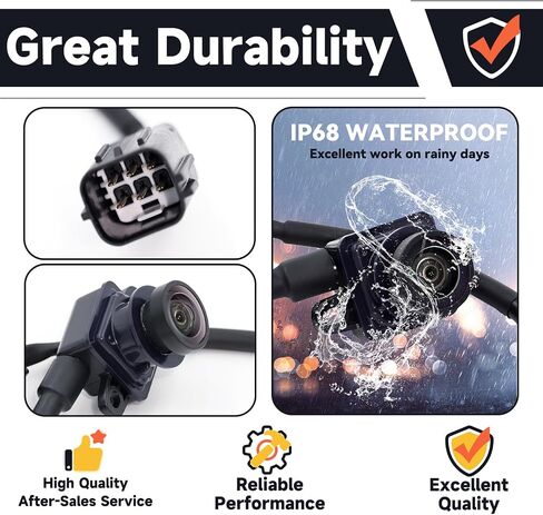 Backup Camera Rear View Camera Compatible with Dodge Dart 2013-2016.Replaces# 56038990AA, 1WY78GW7AA. in Saudi Arabia