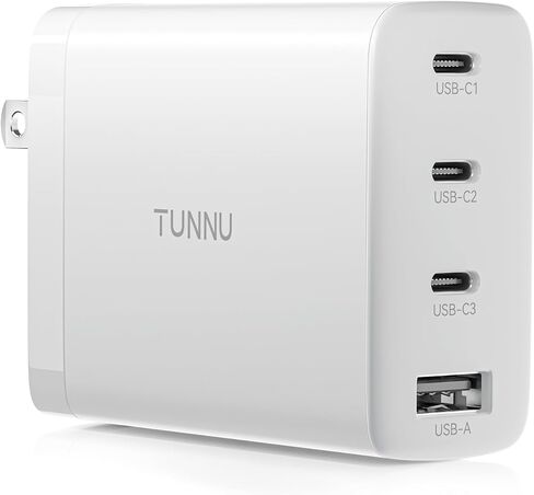 100 واط USB C شاحن كتلة شحن سريع GaN PD3.0 QC3.0/2.0 نوع C محول طاقة متعدد المنافذ - 4 منافذ USBC للكمبيوتر المحمول الذكي - متوافق مع MacBook Pro Air iPhone 14/13/12 Pro Max iPad Samsung in Kuwait
