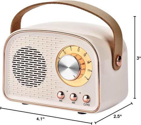 Retro Bluetooth Speaker,Wireless Vintage Decor, Cyan in Kuwait