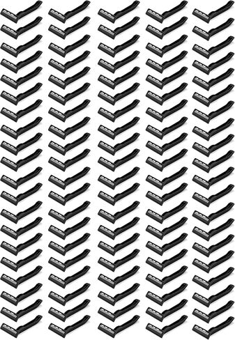 100 Twin Blade Black Disposable Razors in Bulk - Professional or Home Use in Saudi Arabia