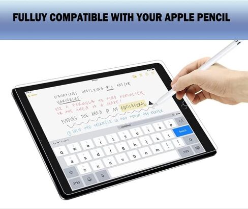 واقي شاشة OXMAN لجهاز iPad Pro 11 بوصة 2024 موديل M4 (الجيل الخامس)، عبوتان من الزجاج المقوى لحماية الأفلام لجهاز iPad Pro 11 الجيل الخامس من Apple Pencil Pro المتوافق in Kuwait