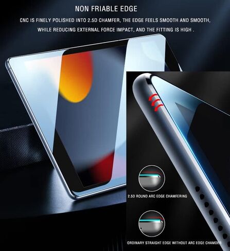 واقي شاشة OXMAN لجهاز iPad Pro 11 بوصة 2024 موديل M4 (الجيل الخامس)، عبوتان من الزجاج المقوى لحماية الأفلام لجهاز iPad Pro 11 الجيل الخامس من Apple Pencil Pro المتوافق in Kuwait