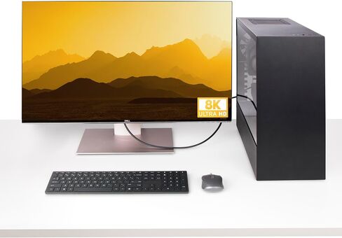 StarTech.com 3ft DisplayPort 2.1 Cable, VESA Certified DP40 DisplayPort Cable w/UHBR10/HDR/HDCP 2.2, 8K 60Hz w/DSC 1.2a in Saudi Arabia