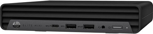 كمبيوتر مكتبي صغير HP Elite Mini 800 G9 للمنزل والأعمال (Intel i7-12700T 12-Core، 64GB DDR5 4800MHz RAM، 8TB PCIe SSD، Intel UHD 770، WiFi، Bluetooth، أسود، Win 11 Pro) مع قاعدة توصيل USB-C in Saudi Arabia