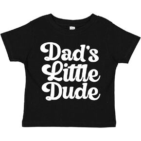 Tees & Tails Dad's Little Dude Baby Infant Toddler Tee Shirt (Assorted Colors)