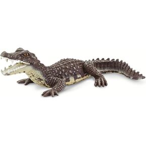 Safari Ltd. Caiman Figurine - Realistic 5" Reptile Figure - Educational Toy for Boys, Girls, and Kids Ages 3+